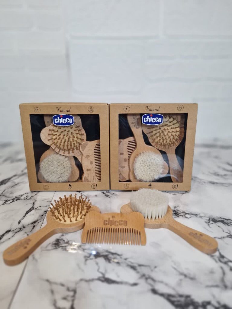 شانه برس چوبی چیکو CHICCO